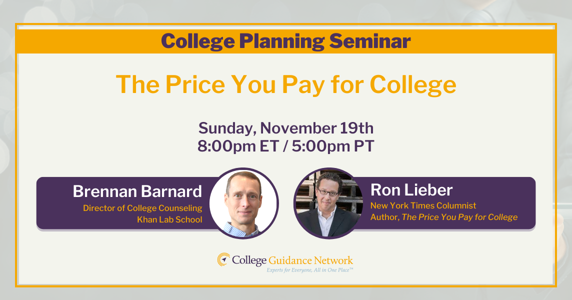 College Planning Seminar: The Price You Pay for College
