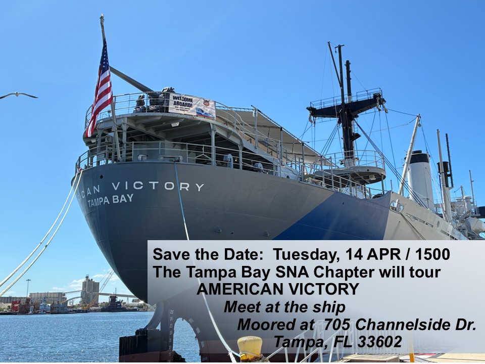 Tampa Bay Tour of AMERICAN VICTORY